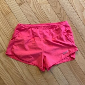 Nike Women's Bright Pink Athletic Shorts